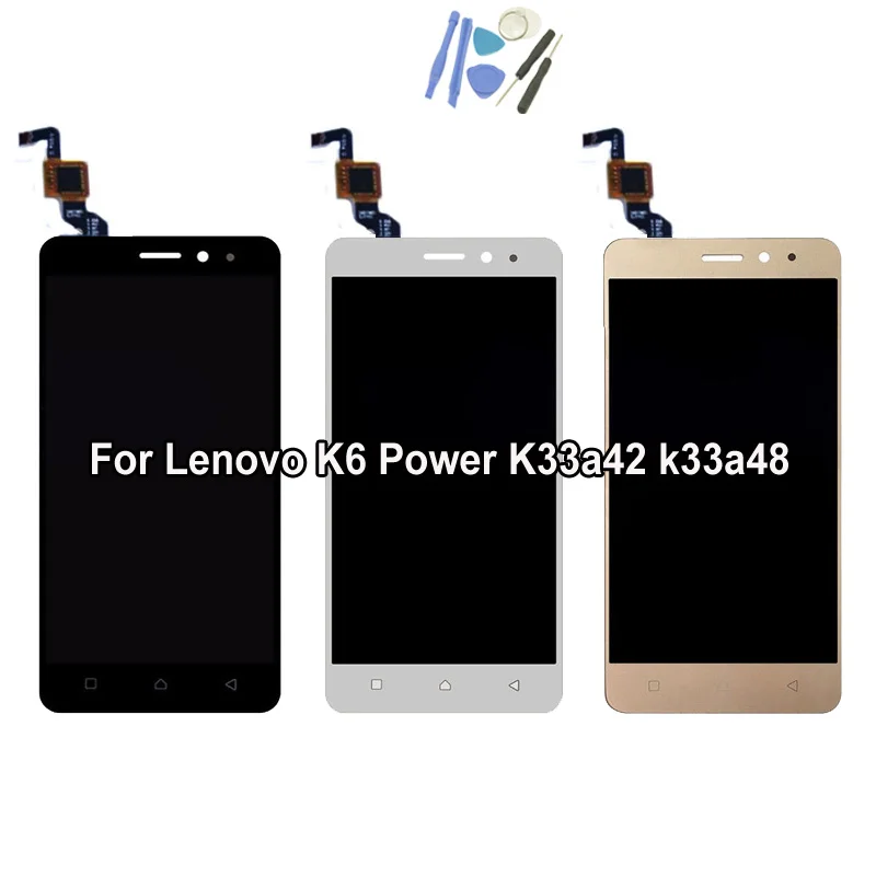Для lenovo K6 Мощность K33a42 k33a48 сборка ЖК дисплея с сенсорным процессором изображений