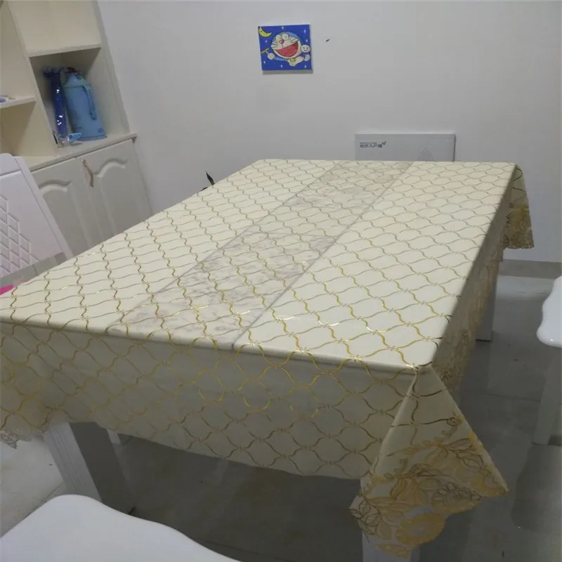 Бесплатная доставка Артикул 006 золотой дешевые скатерть ПВХ Чай циновка чашки