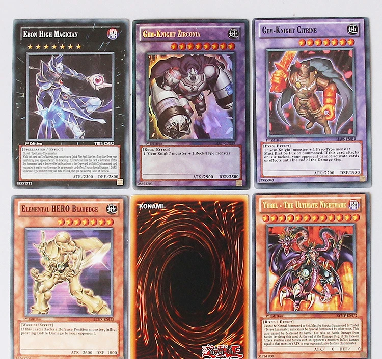 Шт. 216 шт. английская Yu Gi Oh коллекция игровых карт Yugioh торговая карточная игра