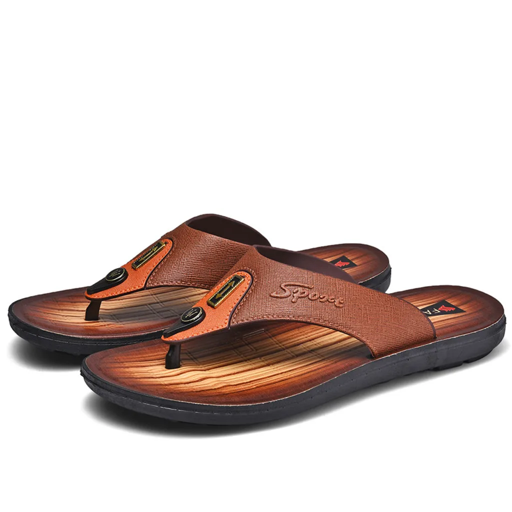 SAGACE/мужские шлепанцы летние пляжные сандалии высокого качества мужские Zapatos Hombre