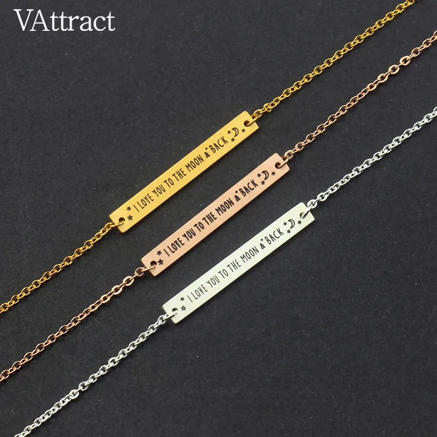 V Attract 2017 Silver Color Stainless Steel Pulseras Men Jewelry Geometric Simple Bar Statement Bracelet Homme Bff Gift|charm bracelet|bracelets &