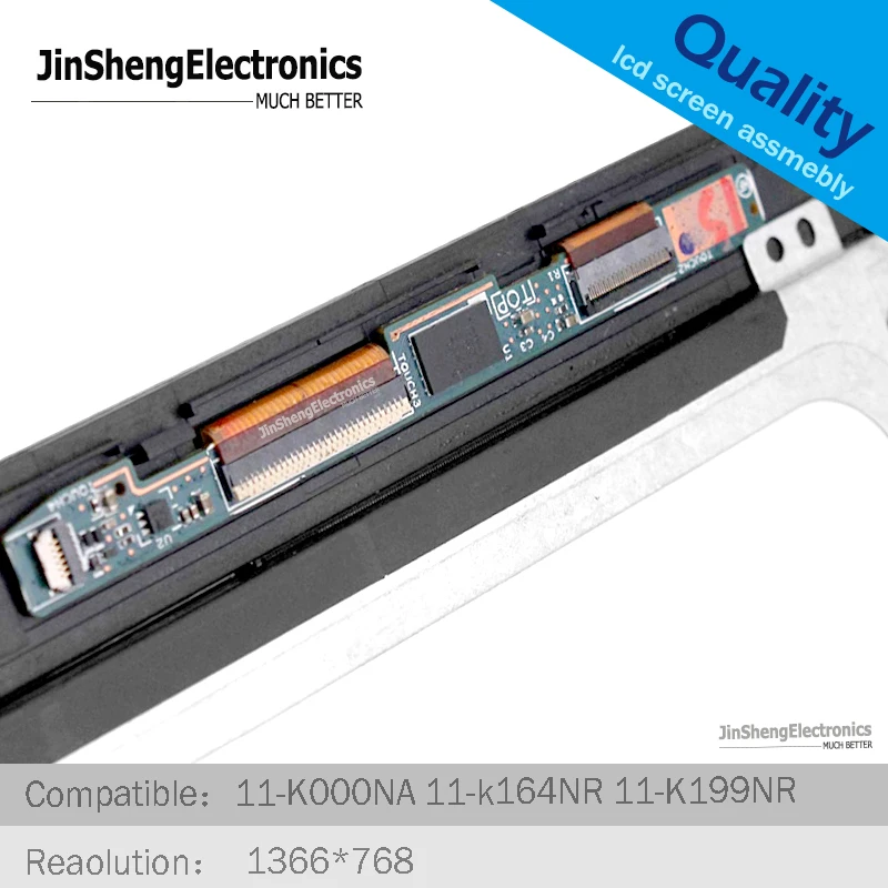 Для 11," hp павильон x360 11-K000NA 11-k164NR 11-K199NR ЖК-дисплей+ стекло с сенсорным экраном с панель в сборе 809548-001