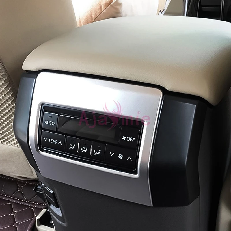 Аксессуары для Toyota Land Cruiser 150 Prado LC150 FJ150 2010 2017 Air Conditonnal Vent Cover Trim AC Outlet хромированный