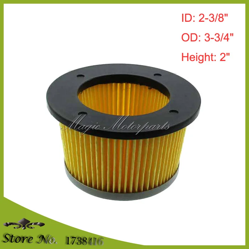 2x Воздушный фильтр для TECUMSEH 30727 H30 H70 HH60 HH70 V70 Для 2 5 thru 8HP JOHN DEERE AM30900 CUB кадет TC 488619