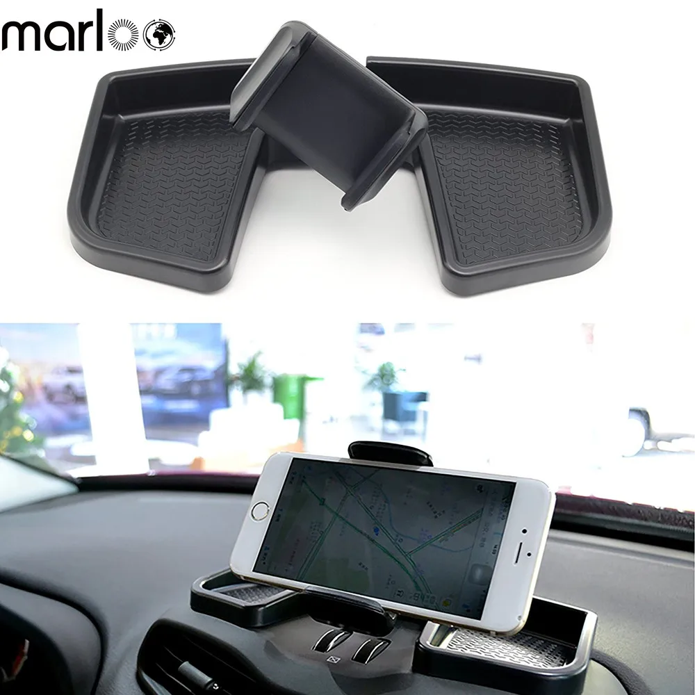 Автомобильный держатель для телефона Marloo с поворотом на 360 градусов и ящиком