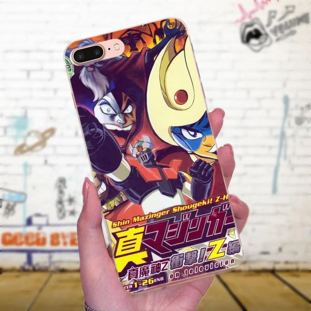 Чехол из мягкого ТПУ с рисунком Mazinger Z для Galaxy J1 J2 J3 J330 J4 J5 J6 J7 J730 J8 2015 2016 2017 2018 mini Pro |