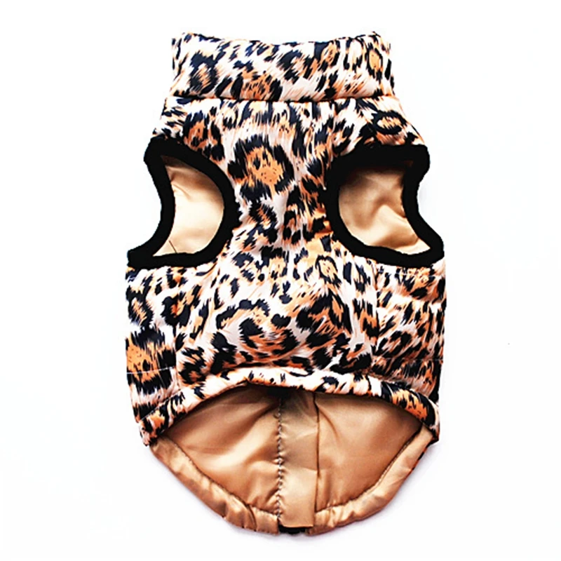 Одежда для собак камуфляжная теплая куртка щенков маленьких стеганый жилет