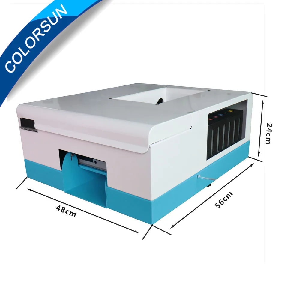 Colorsun обновления автоматический для pvc карт принтер 86 мм * 54 70 100 80 110 102 148 струйной