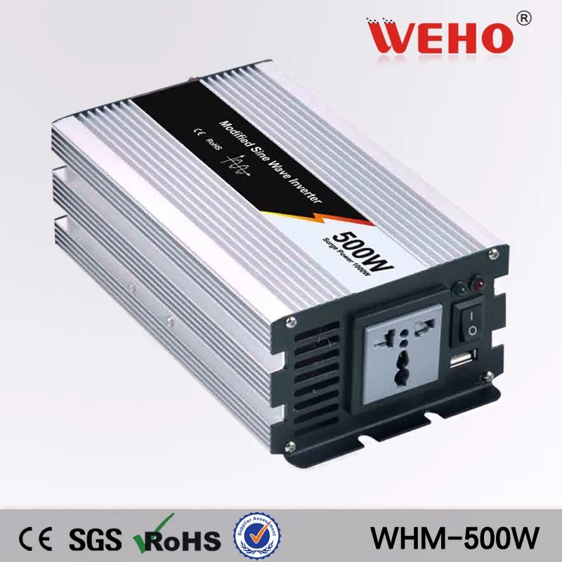(WHM500 242) инвертор мощности 500 Вт модифицированный домашний синусоидальной волны 24