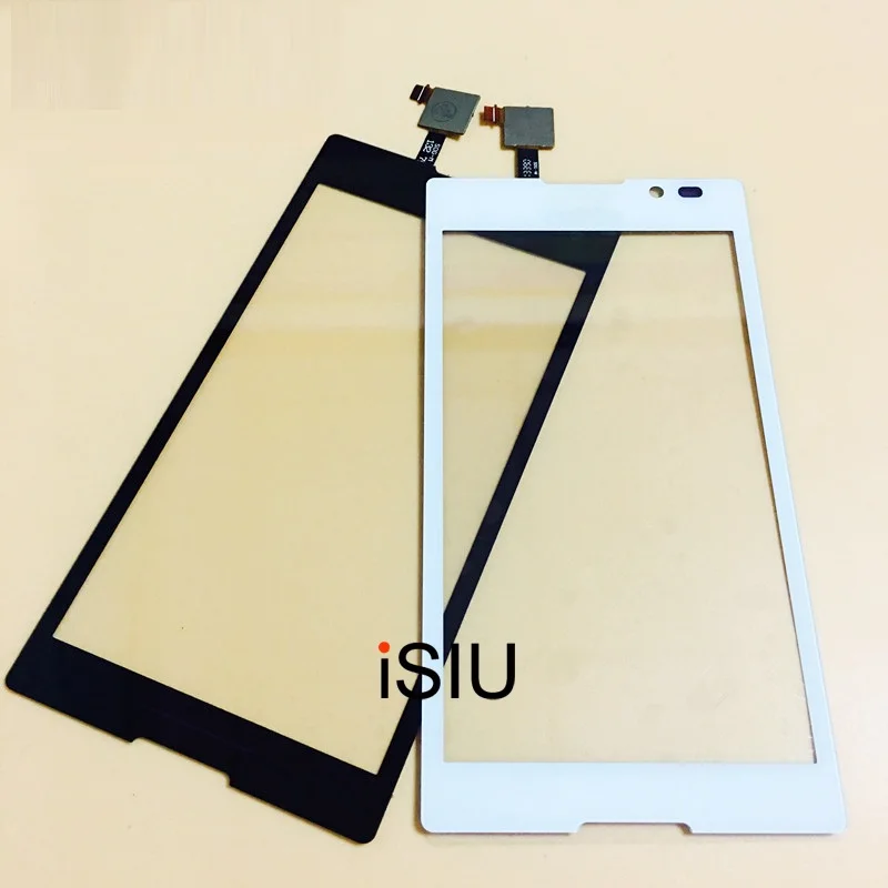 Сенсорный экран для sony Xperia C S39H C2304 C2305 Сенсорная панель передний чехол для стеклянных линз 5,0 ''ЖК-дисплей сенсорный экран Запчасти