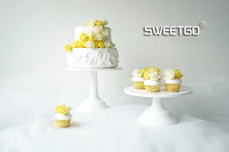 SWEETGO Grand baker подставка для торта 10 дюймов инструменты для свадебного торта регулируемая высота Фондант Торт Дисплей аксессуар для вечерние формы для выпечки