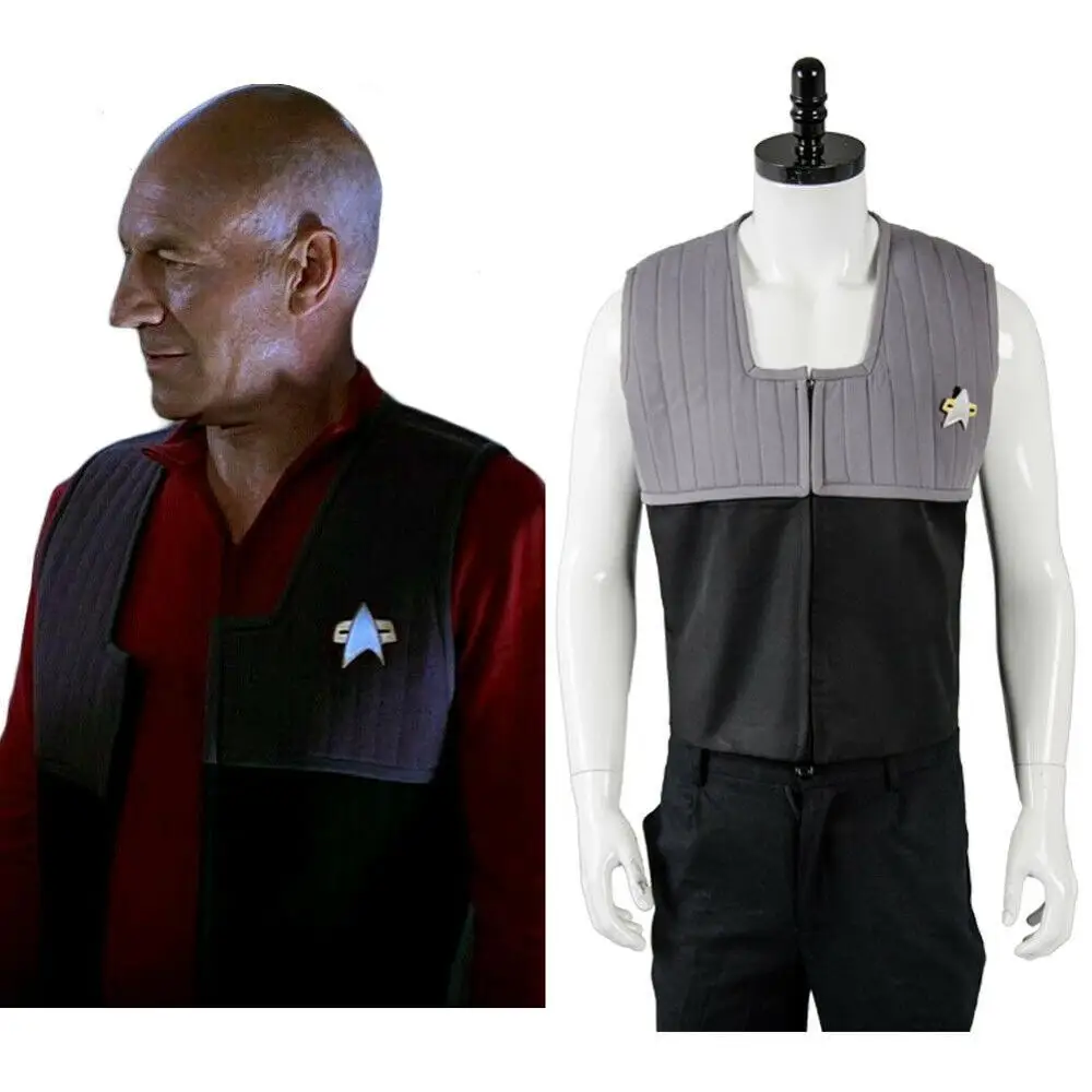 Костюм для косплея Star NEM Trek униформа взрослых мужчин и женщин жилет карнавальные