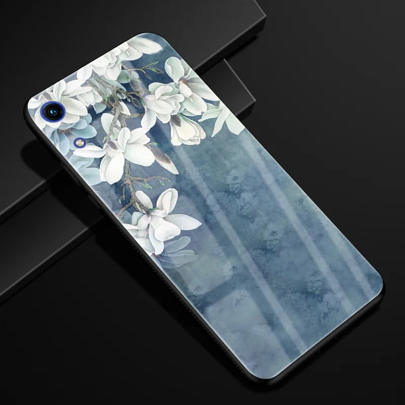 Чехол для huawei Honor 8A, чехол для Honor 8A из закаленного стекла, черный чехол-бампер для huawei Honor 8A, A8, 8 A, чехол-накладка