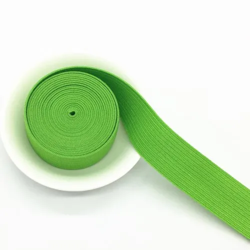 Light green 5 м цветные эластичные ленты 20 мм плоская прошитая резинка для нижнего белья трусы Бюстгальтер резиновая одежда декоративный мягкий эластичный пояс - Цвет: Light green