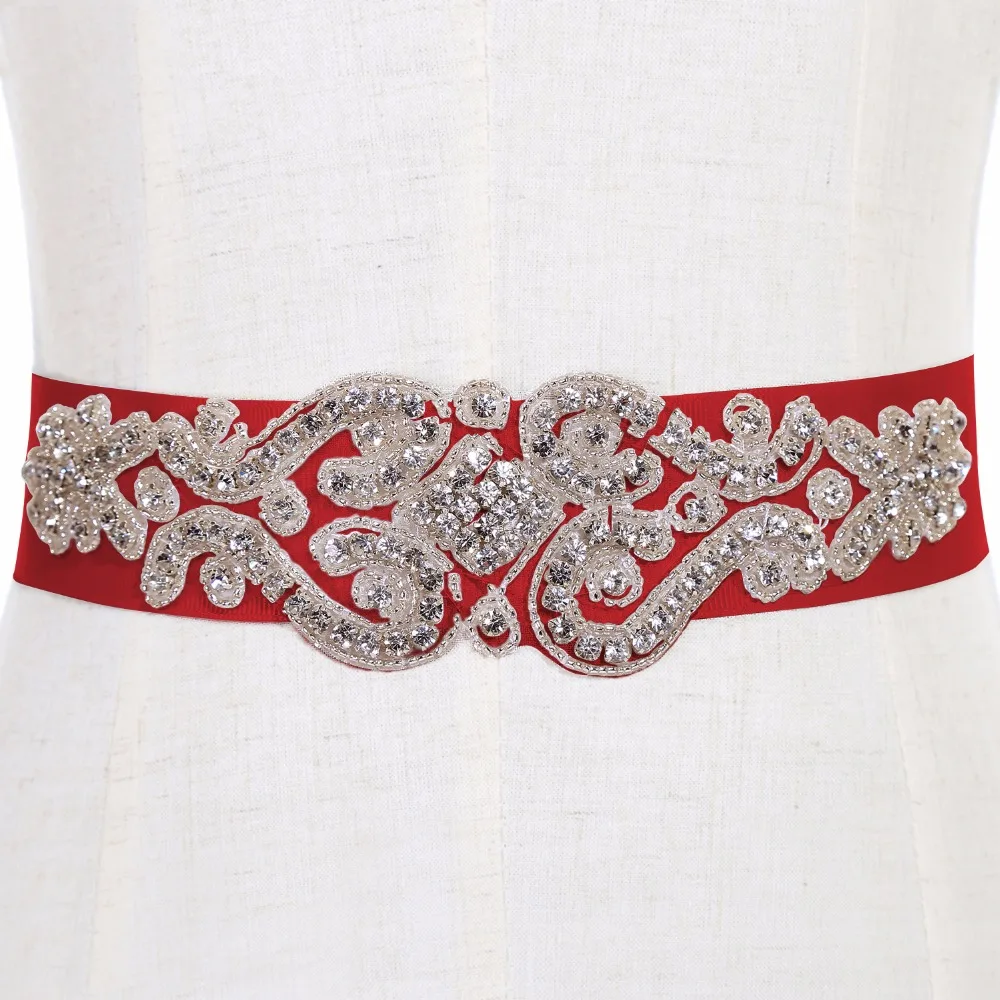 

Bridal Belts With Crystals Wedding Belts And Sashes Bridal Belt Rhinestones Wedding Sash Cinturon De Novia
