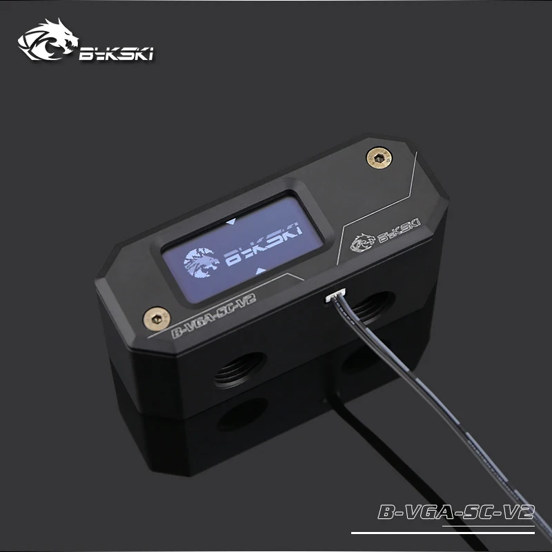 Bykski B-VGA-SC-V2 блок GPU Соединительный модуль с температурным дисплеем