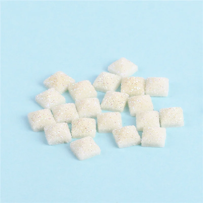 100 шт/партия 7 мм Ретро пластик серебряный блеск панк квадратная пирамидальная