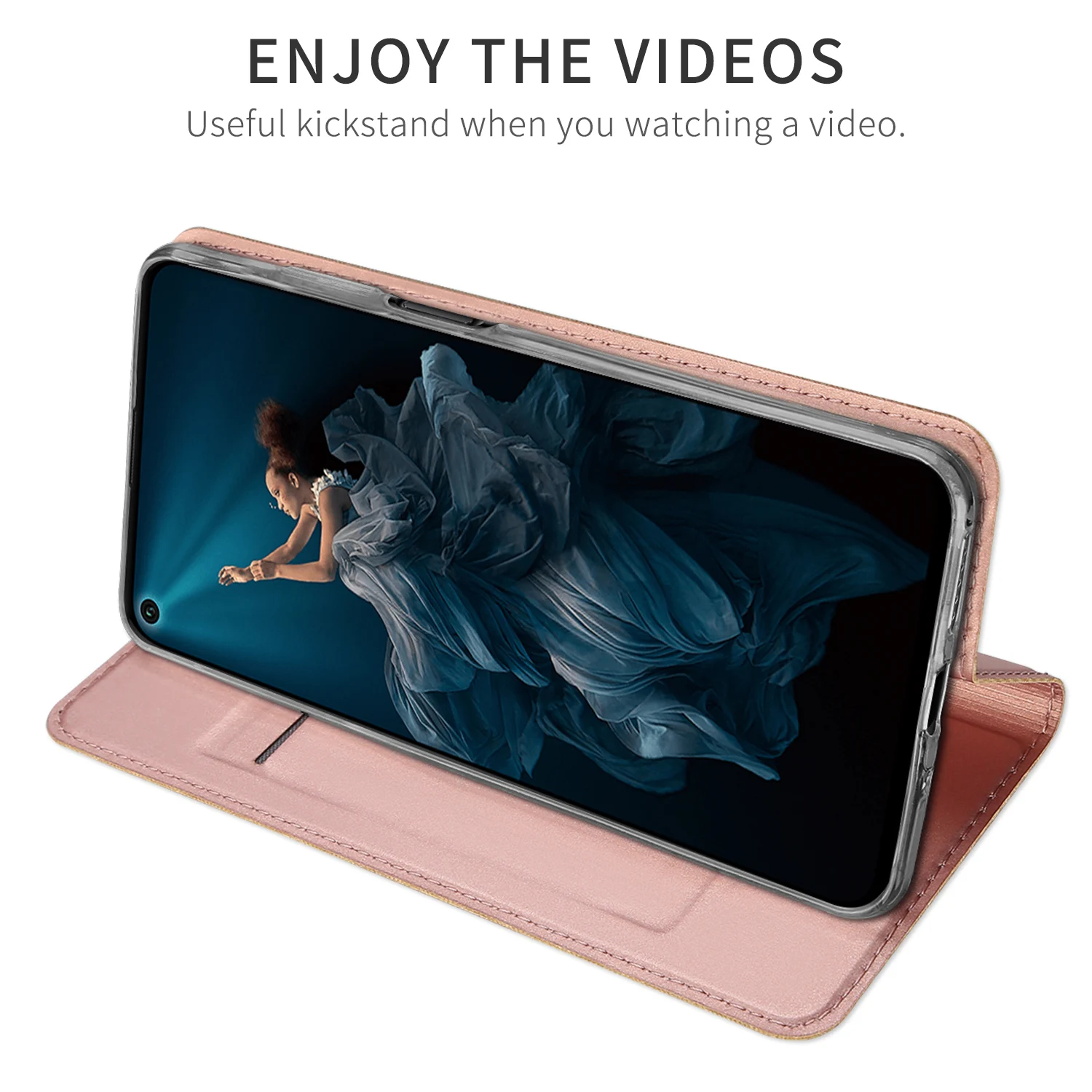 Флип кейс для Huawei Honor 20 из искусственной кожи ТПУ мягкий бампер ударопрочный