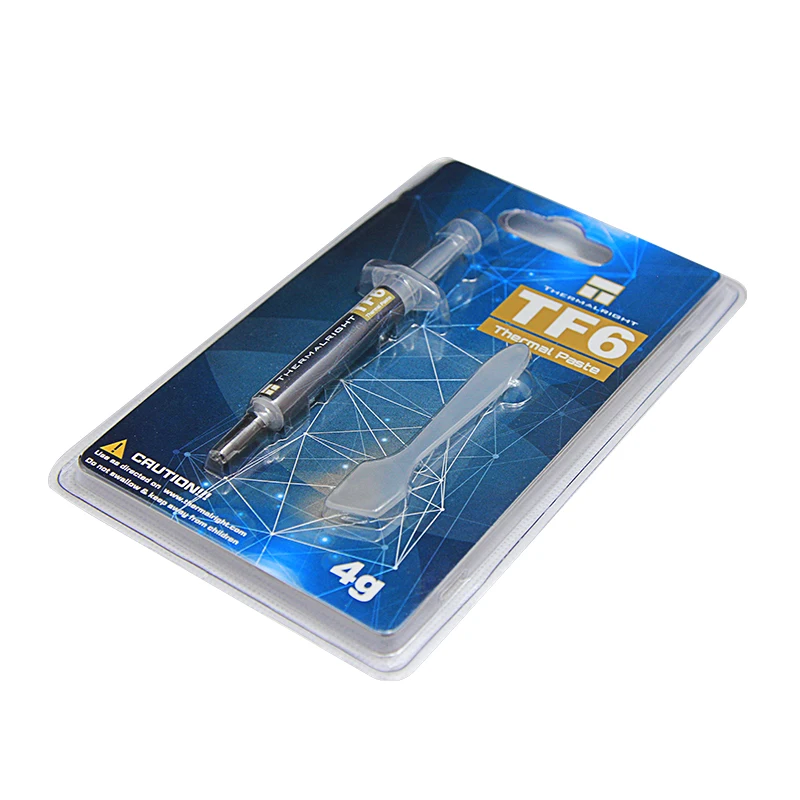 Теплоотвод Thermalright TF6 4g CPU GPU охлаждающий кулер вентилятор радиатора тепловая