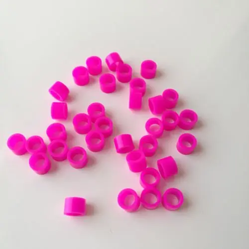 100 шт маленький тип розовый красный цвет стоматологический силиконовый