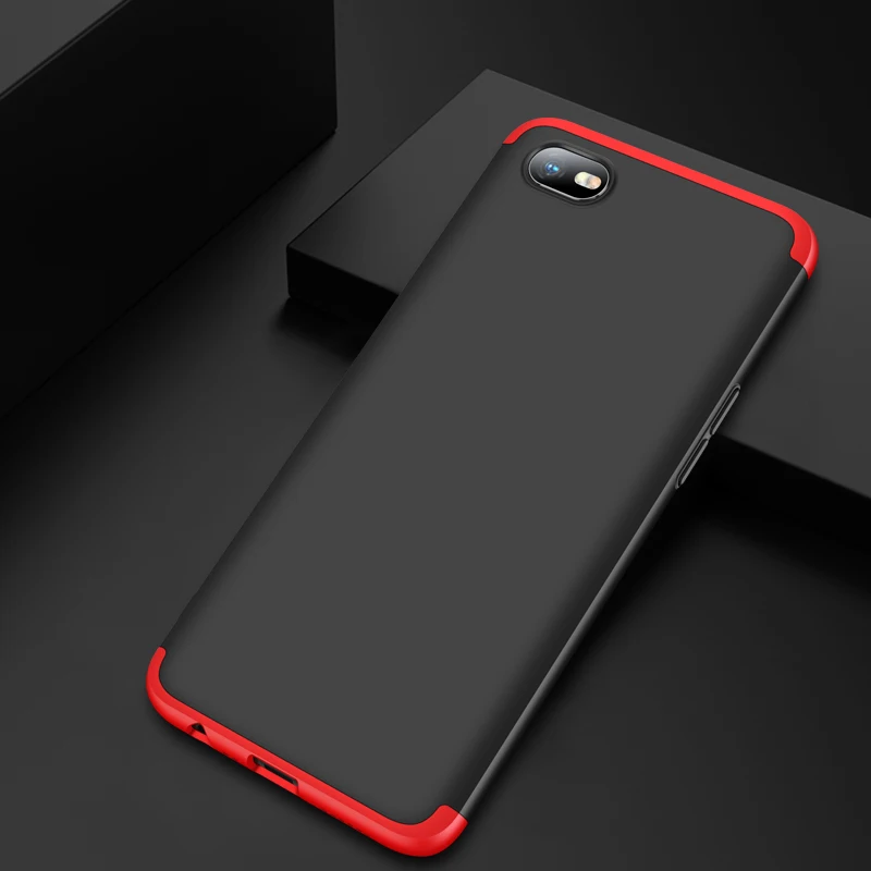 Противоударный чехол для Oppo A1K матовый с полной защитой 360 градусов OPPO A 1K OPPOA1K