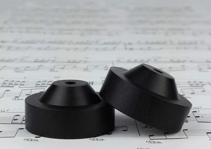 8 шт./лот 33 мм эбенового дерева HiFi изоляции Усилители домашние Динамик сабвуфер Спайк Pad База Средства ухода за кожей стоп колодки