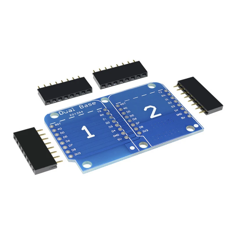 NodeMCU ESP8266 для Arduino Wemos D1 Мини Щит Модуль двойная розетка база щит Плата