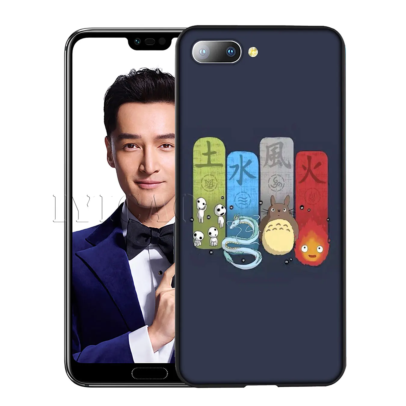 IYICAO Мягкий силиконовый чехол для Huawei Y7 Y6 Prime Y9 2018 Honor 8C 8X 8 9 10 Lite 6A 7C 7X 7A Pro | Мобильные