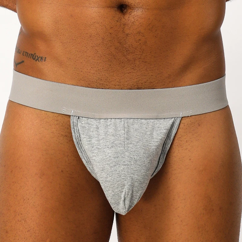 Сексуальный для Гея мужские трусы с защитой паха трусики G жало стринги Для