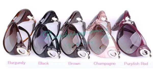 Fashion Elegant Ladies Polarized Lenses Sunglasses UV Protection Optical Women Sun Glasses with Case | Аксессуары для одежды