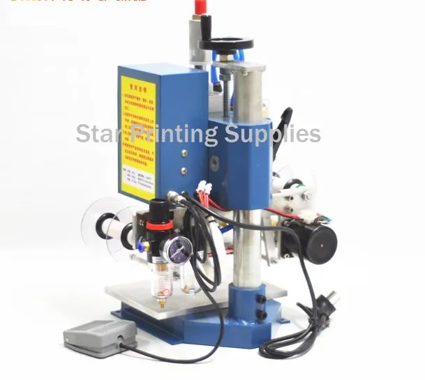 Пневматическая машина для горячего тиснения фольгой брендинга маркировочный