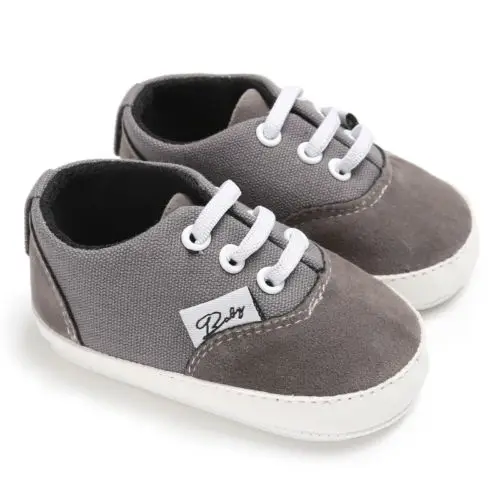 2018 Newborn Infant Baby Kids Boy Girl Shoes Popular Casual Canvas Sneaker Soft Sole Kid Unisex Crib Prewalker 0-18M |