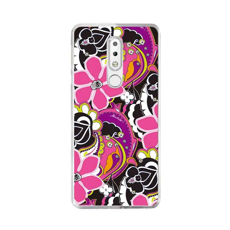Мягкий Ясно TPU чехол для телефона с цветочным рисунком Собака Панда Красочные Nokia3