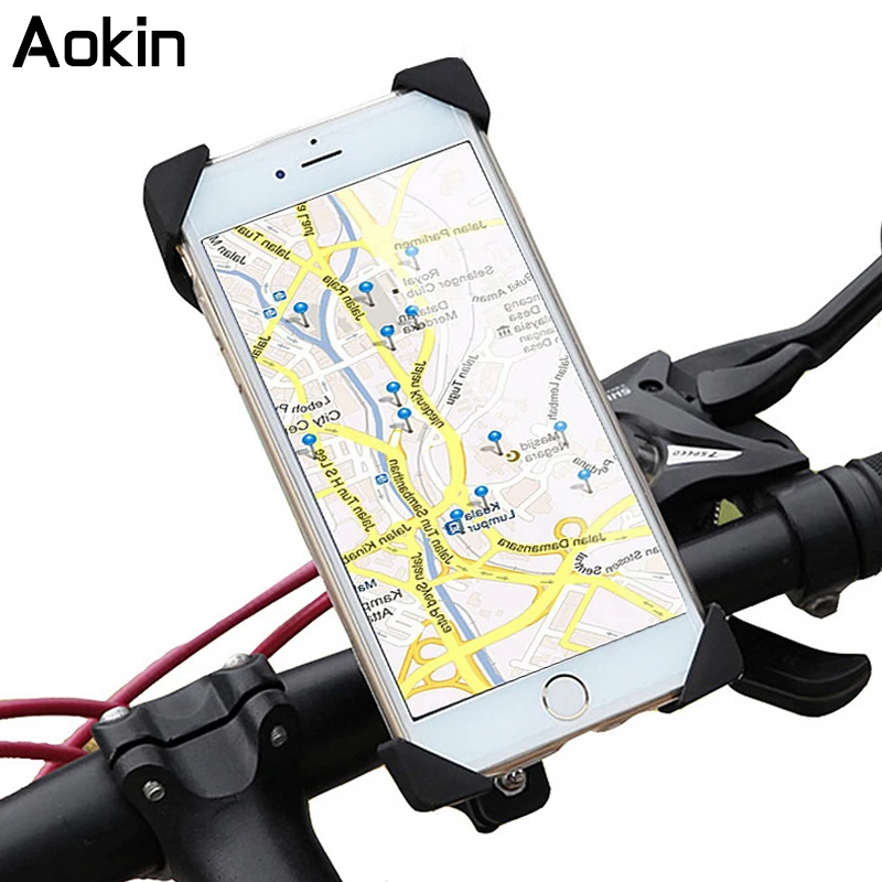 Универсальный велосипедный держатель для телефона aolin на руль iPhone 8 7 5 SE велосипед