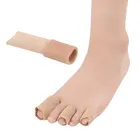 1 шт., мягкий ребристый гелевый колпачок для пальцев ног, от мозолей, от боли, защита для ухода за ногами