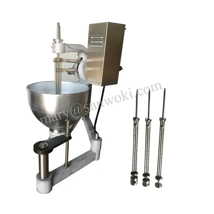 Электрическая машина для приготовления пончиков из нержавеющей стали газовая