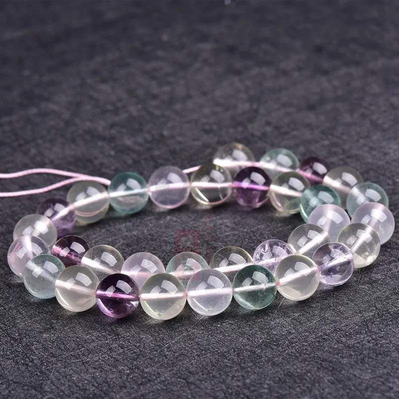6-12mm Natural Mixed-color Mixed Quartzs Beads For Jewelry Making Bracelets Women 15'' Needlework DIY Trinket | Украшения и