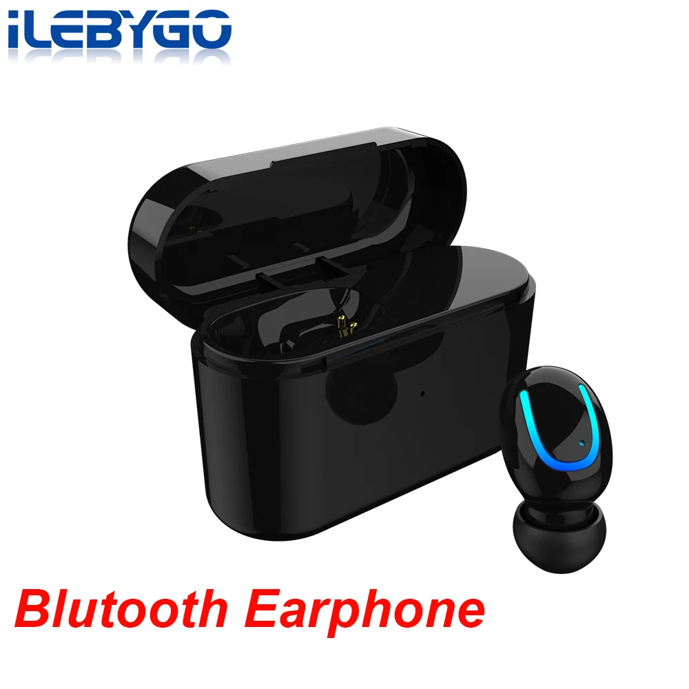 5 шт./лот Ilebygo Bluetooth V5.0 наушники СПЦ Беспроводной гарнитуры громкой связи Спорт