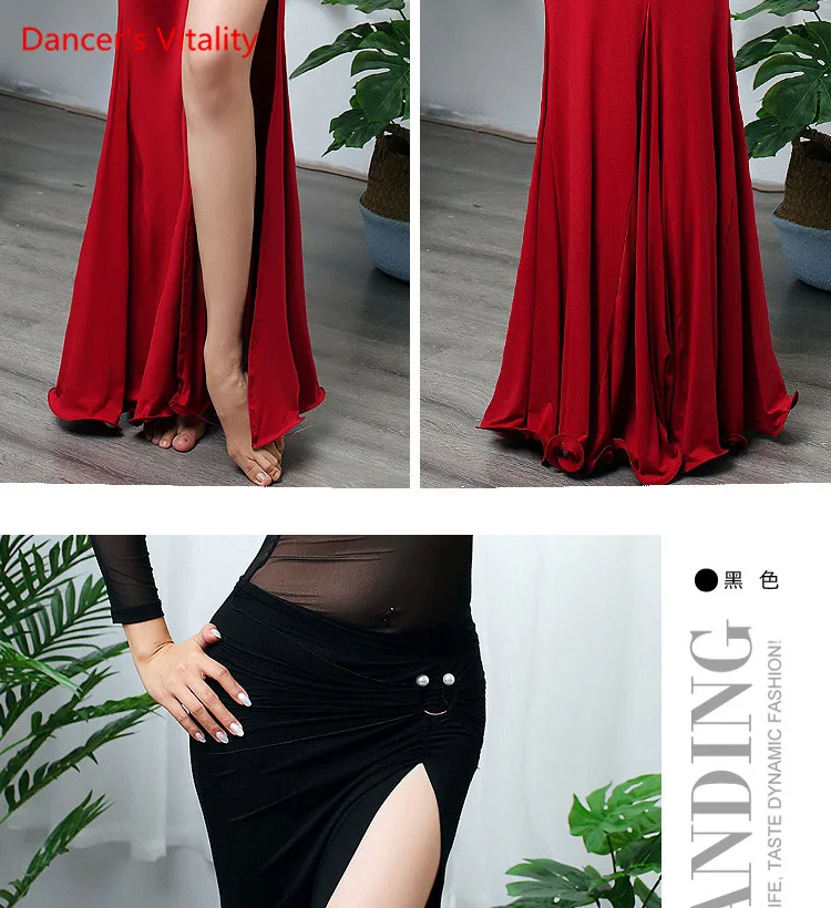 New Women's Belly Dance Costume Belly Dance Clothes Bellydance Skirt for Women's Dance modal Long Skirt