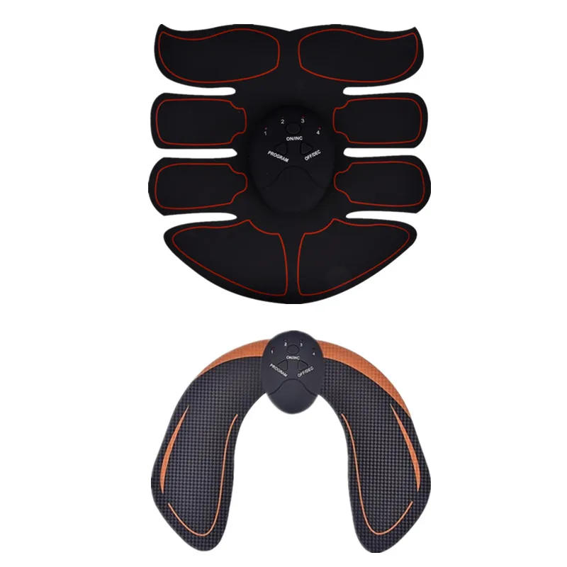 ABS Stimulator H Стимулятор мышц ABS, EMS, беспроводной массажер для похудения тела, шейпер, тренажер для живота, тренажер для бедер, фитнес-стикер, Прямая поставка - Цвет: ABS Stimulator H