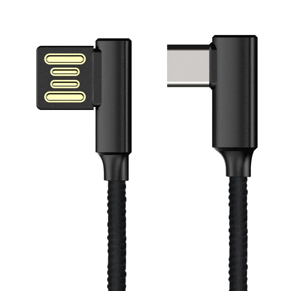 Прямоугольный разъем (под углом 90 градусов микро USB 2 0 3 1 Type C кабель для зарядного