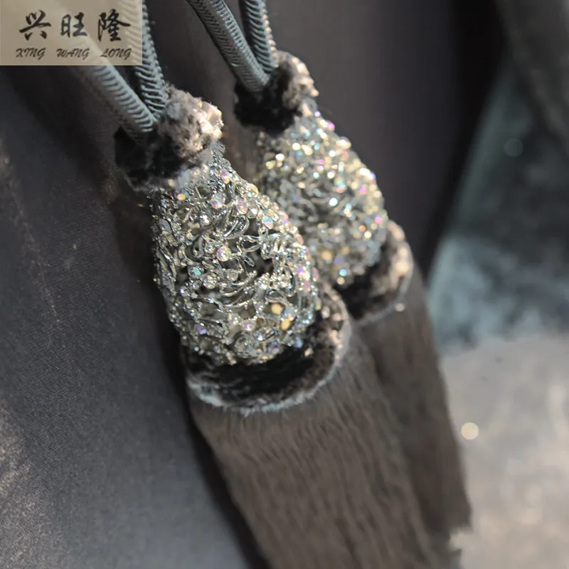 XWL роскошные 2 шт. выдалбливают для выпечки алмазные занавески Висячие шары окна