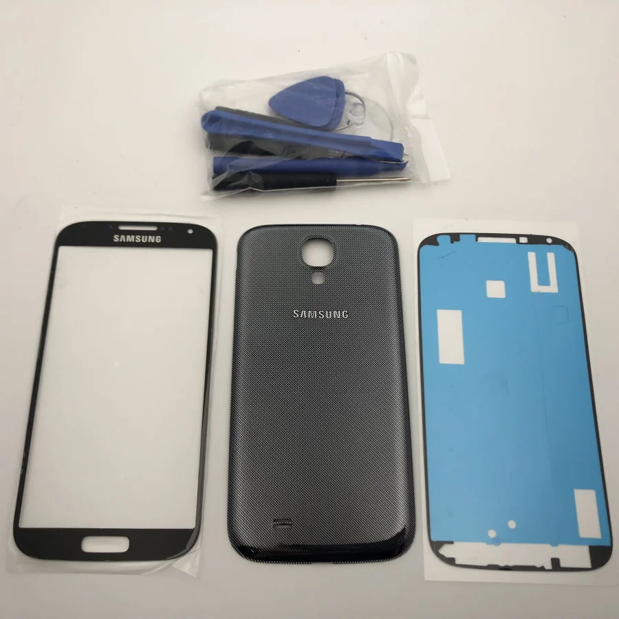 Запасной корпус запасные части для Samsung Galaxy S4 i9505 i9500 задняя крышка аккумулятора +