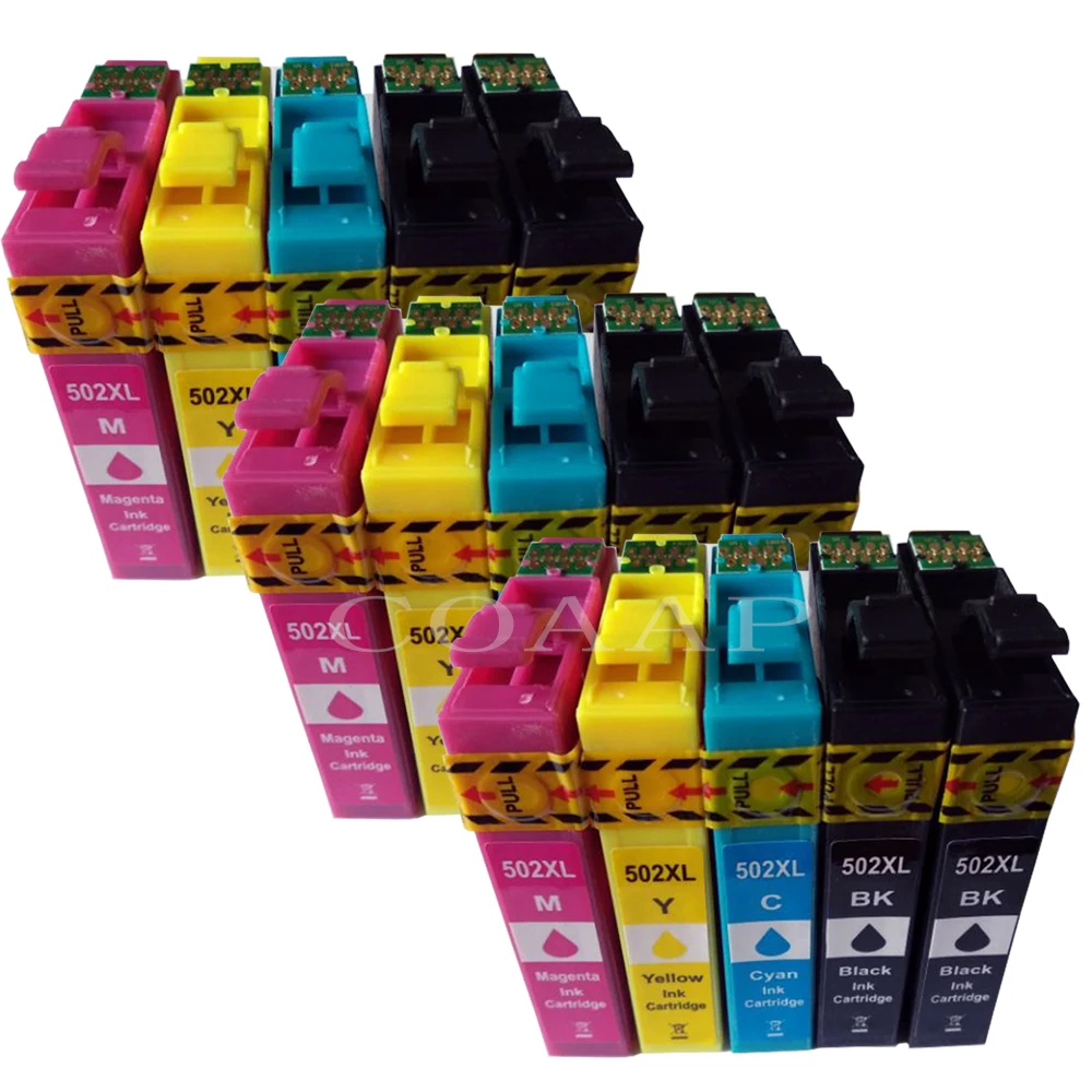 T502 T502XL совместимый чернильный картридж для EPSON Expression Wrokforce wf-2865 wf-2860 WF2865 WF2860