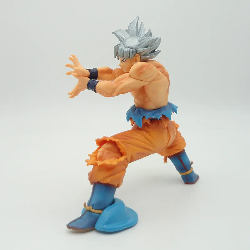 Anime 17CM Dragon Ball SUPER The Super Warriors Special Ultra Instinct Son Goku Kakarotto PVC Figure Collectible Model Toy | Игрушки и