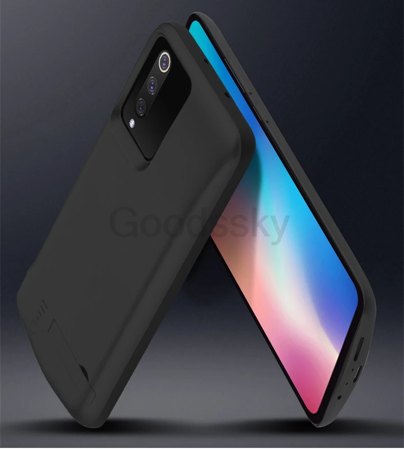5000mAh mi 9 USB power bank чехол для зарядного устройства для Xiaomi mi 9 противоударный чехол для блока питания Подставка для зарядки задняя крышка
