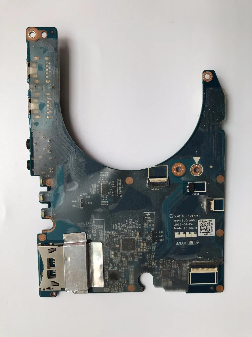 Оригинальный Для DELL M4800 звуковая карта с интерфейсом USB аудио Плата LS 9771P| |