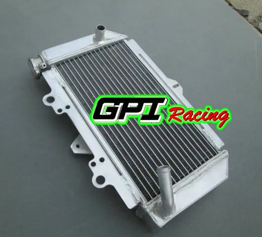 aluminum racing Radiator +yellow hose for Yamaha YFZ450 YFZ 450 2004 2003 2005 2006 high-per. |