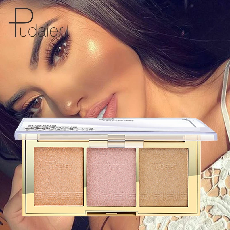 2018 новый бренд pudaier Bronzer изюминка Роскошная Косметика длительный контур лица