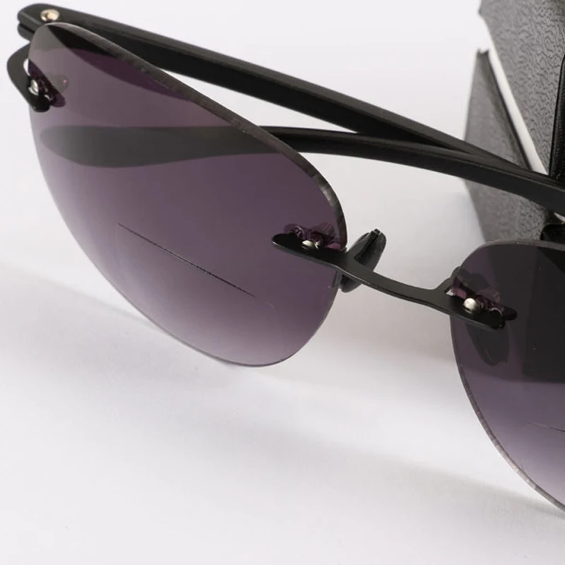 Ultra light ВС читателей Rimless бифокальные очки для чтения Для мужчин Для женщин очки для чтения drive солнцезащитные очки Lectura+ 1,0 до+ 3,5